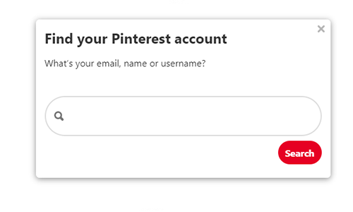 Cara Reset Password Pinterest
