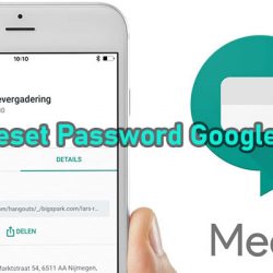 Cara Reset Password Google Meet Untuk Pengguna