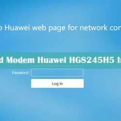 Password Modem Huawei HG8245H5 Indihome
