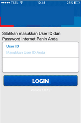 Login MobilePanin PIN