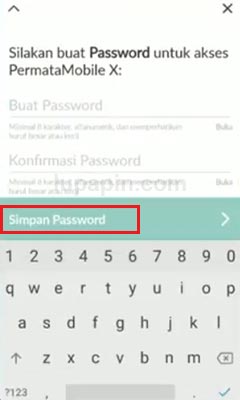 Reset Password Permata Mobile X