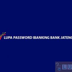 Lupa Password iBanking Bank Jateng
