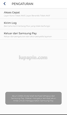 Dana Samsung Pay