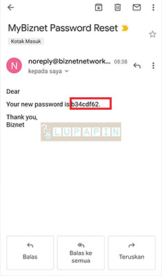 Password MyBiznet