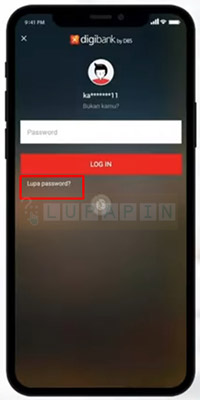 lupa password digibank