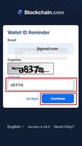 reset blockchain wallet