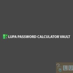 Lupa Password Calculator Vault