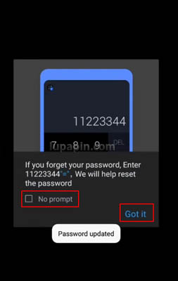 unlock calculator app