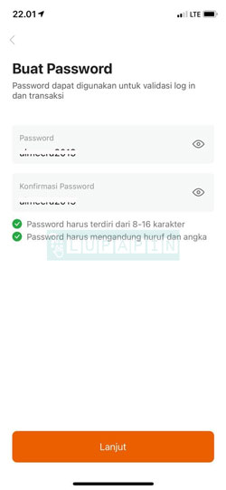 Buat Password